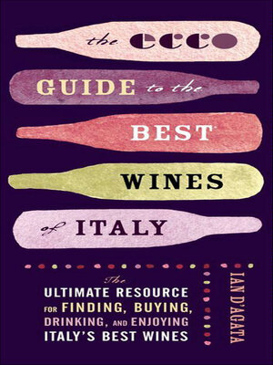 cover image of The Ecco Guide to the Best Wines of Italy